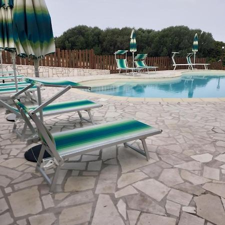 Agriturismo Gli Olivastri -Appartamento Bel Vedere Con Piscina ,Solarium E Vista Mare,Climatizzatore ,Wifi アリエントゥ エクステリア 写真